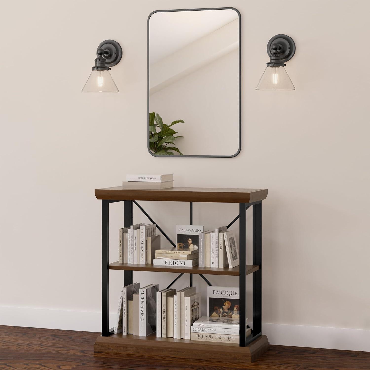 Design House  Augustin Wall Light in Matte Black