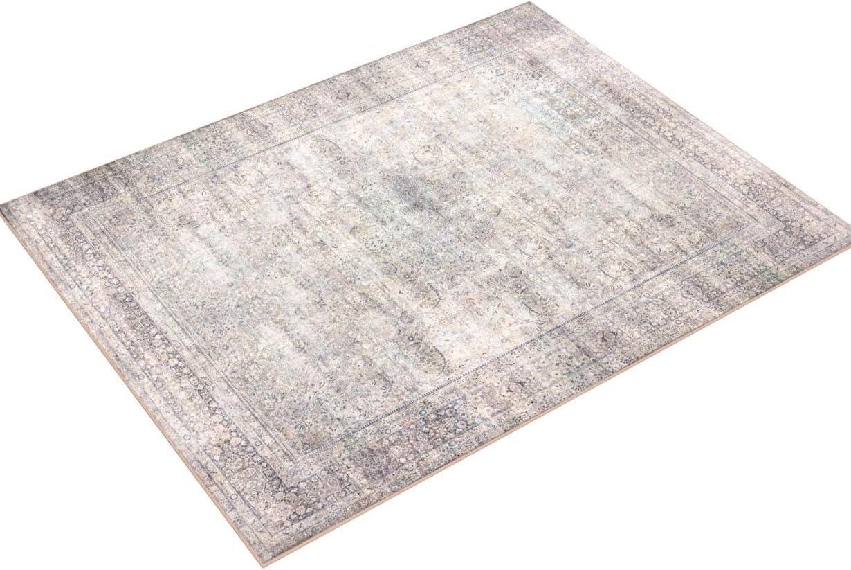 Loloi II Wynter WYN-03 Silver / Charcoal Oriental Area Rug 5'-0" x 7'-6"