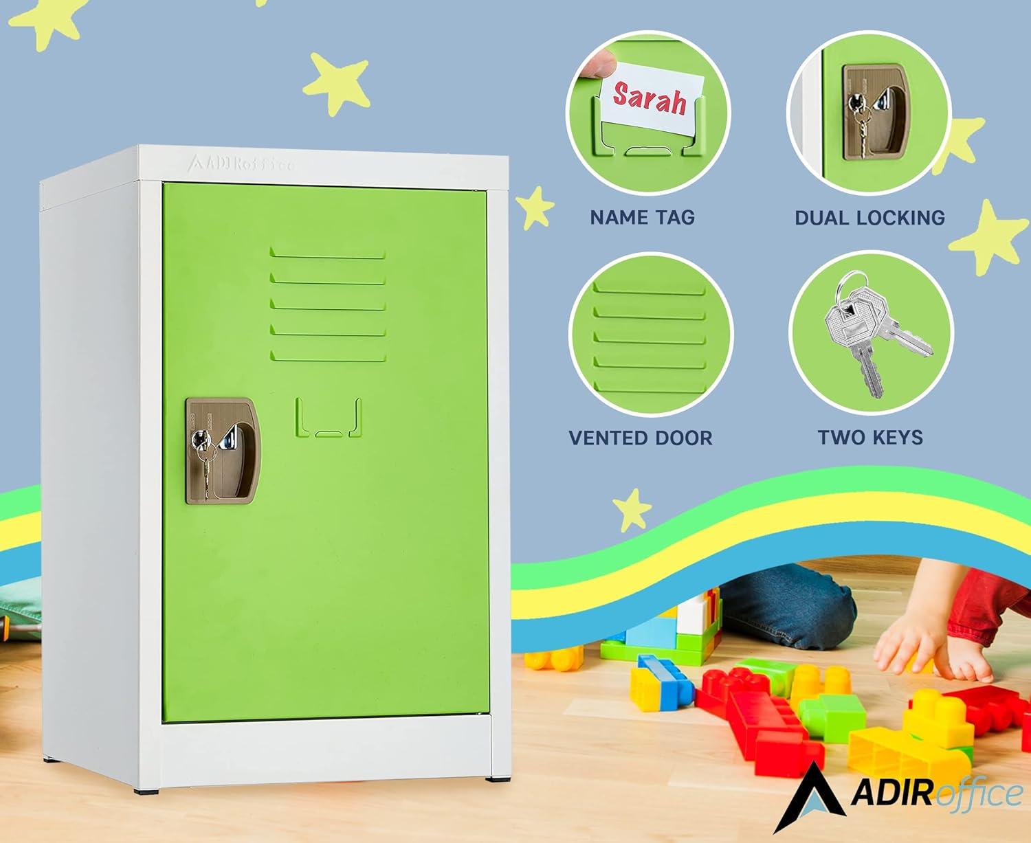 AdirOffice Steel 1-Tier School and Home Storage Locker