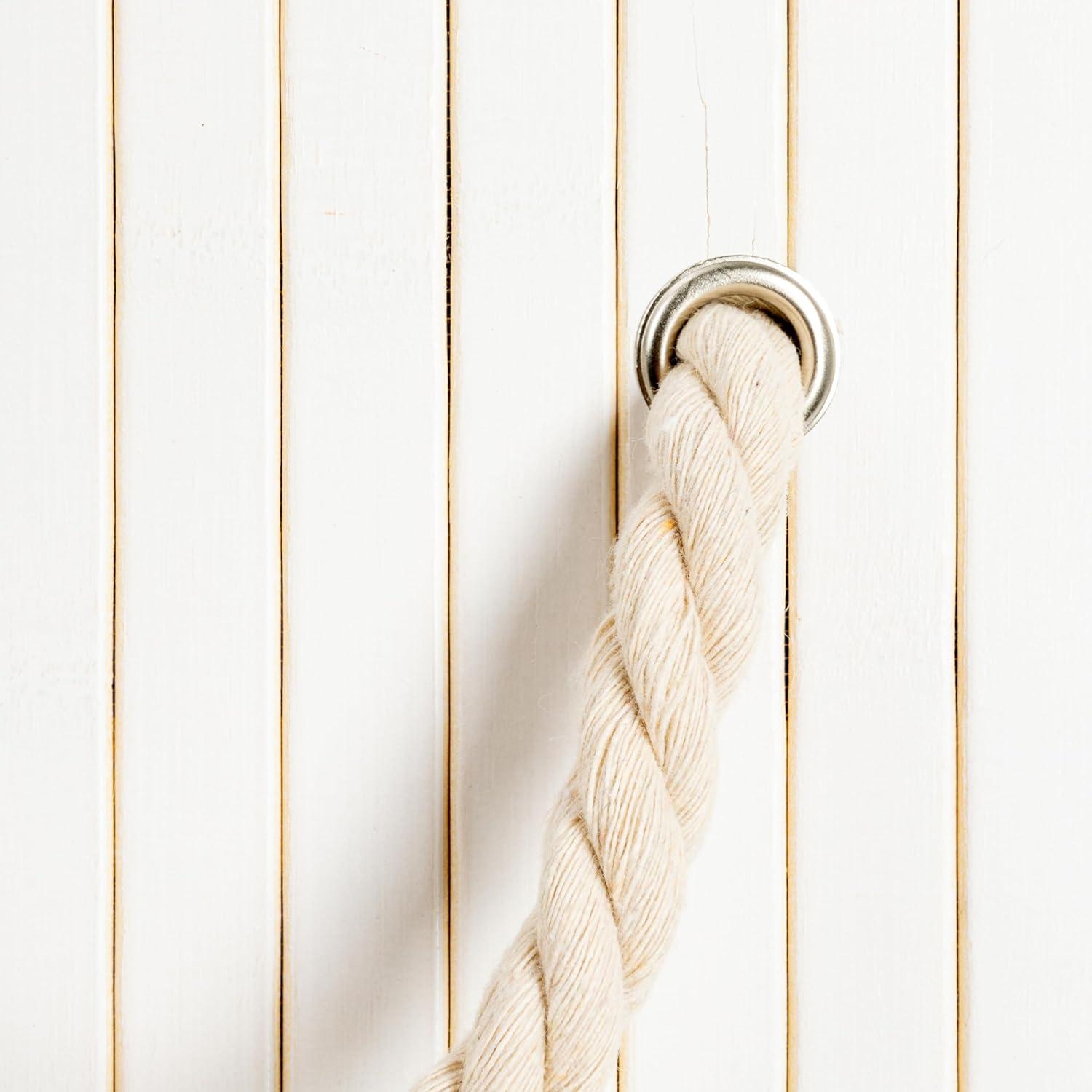 Household Essentials Grove Bamboo Laundry Hamper with Handles