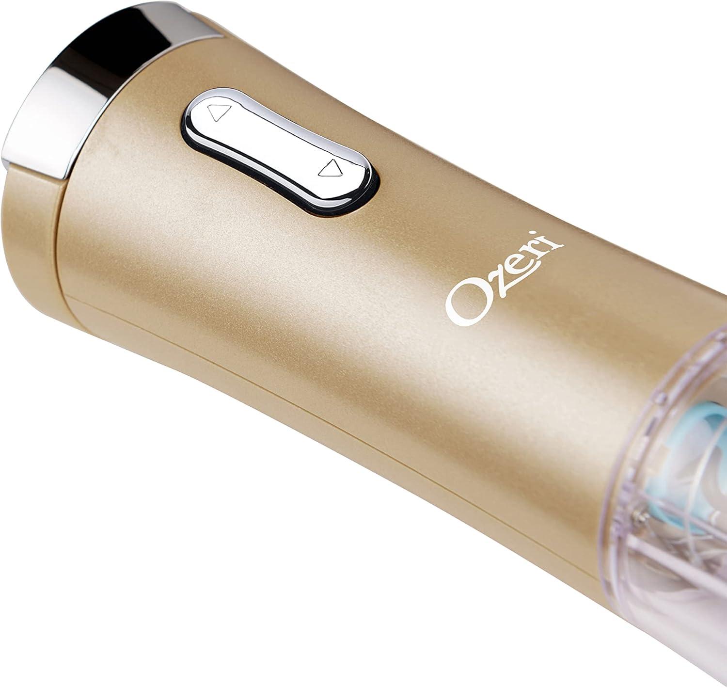 Ozeri Nouveaux Electric Wine Opener with Removable Free Foil Cutter