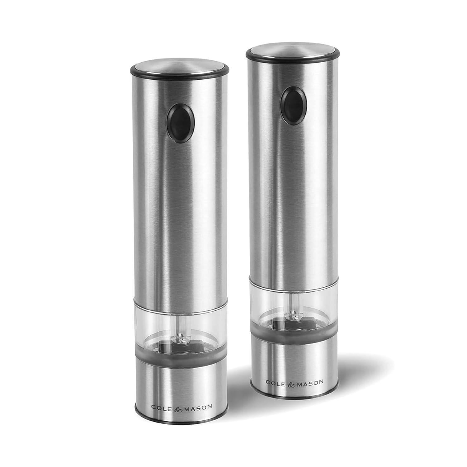 Cole & Mason Cole & Mason Battersea Electric Salt And Pepper Grinder Set