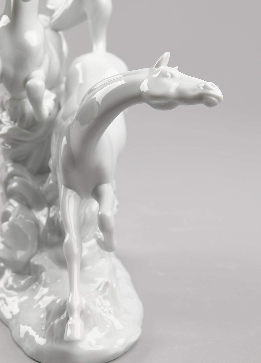 Horses Galloping Figurine