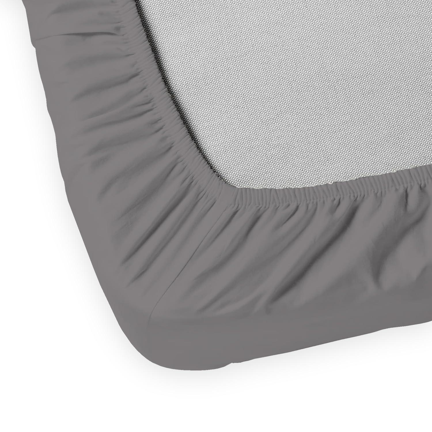 Color Sense 100% Cotton Ultra-Light Fitted Sheet