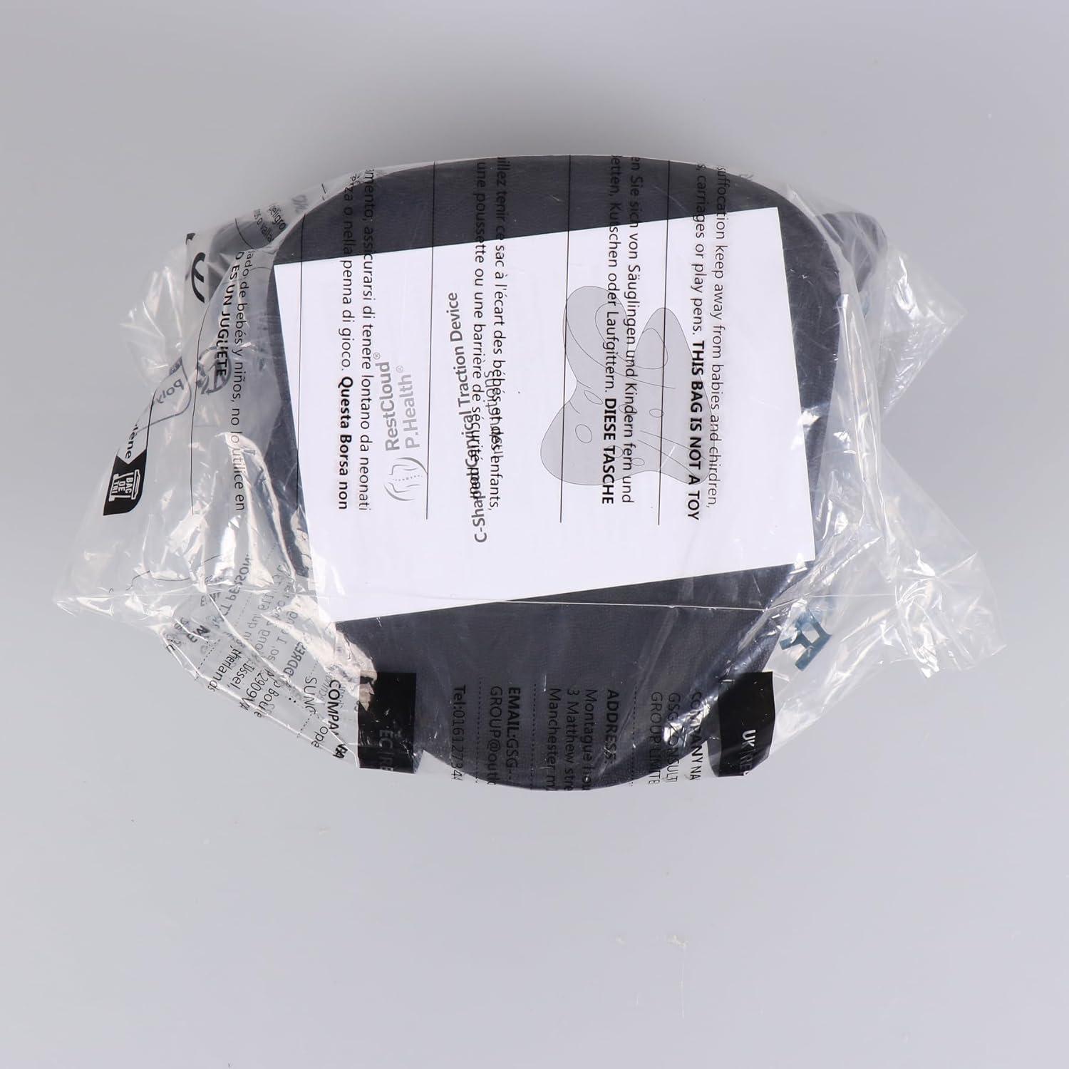 ParkistStar Almohada de Cuello de Tracción Cervical para Aliviar el Dolor y Alineación de la Columna: Camilla Quiropráctica para el Hombro y el Cuello con Beneficios Relajantes