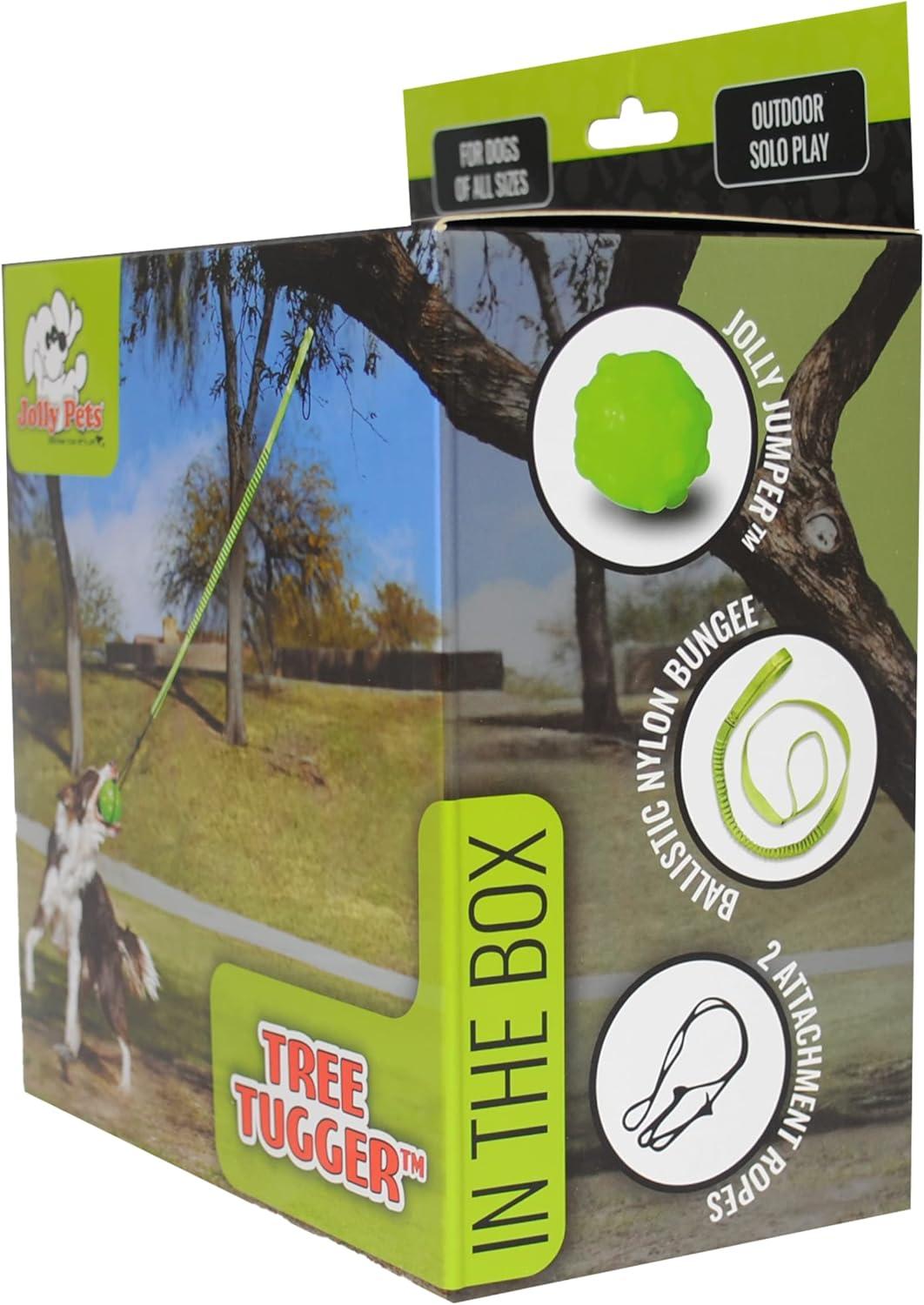 Jolly Pets Tree Tugger For Dog - Green