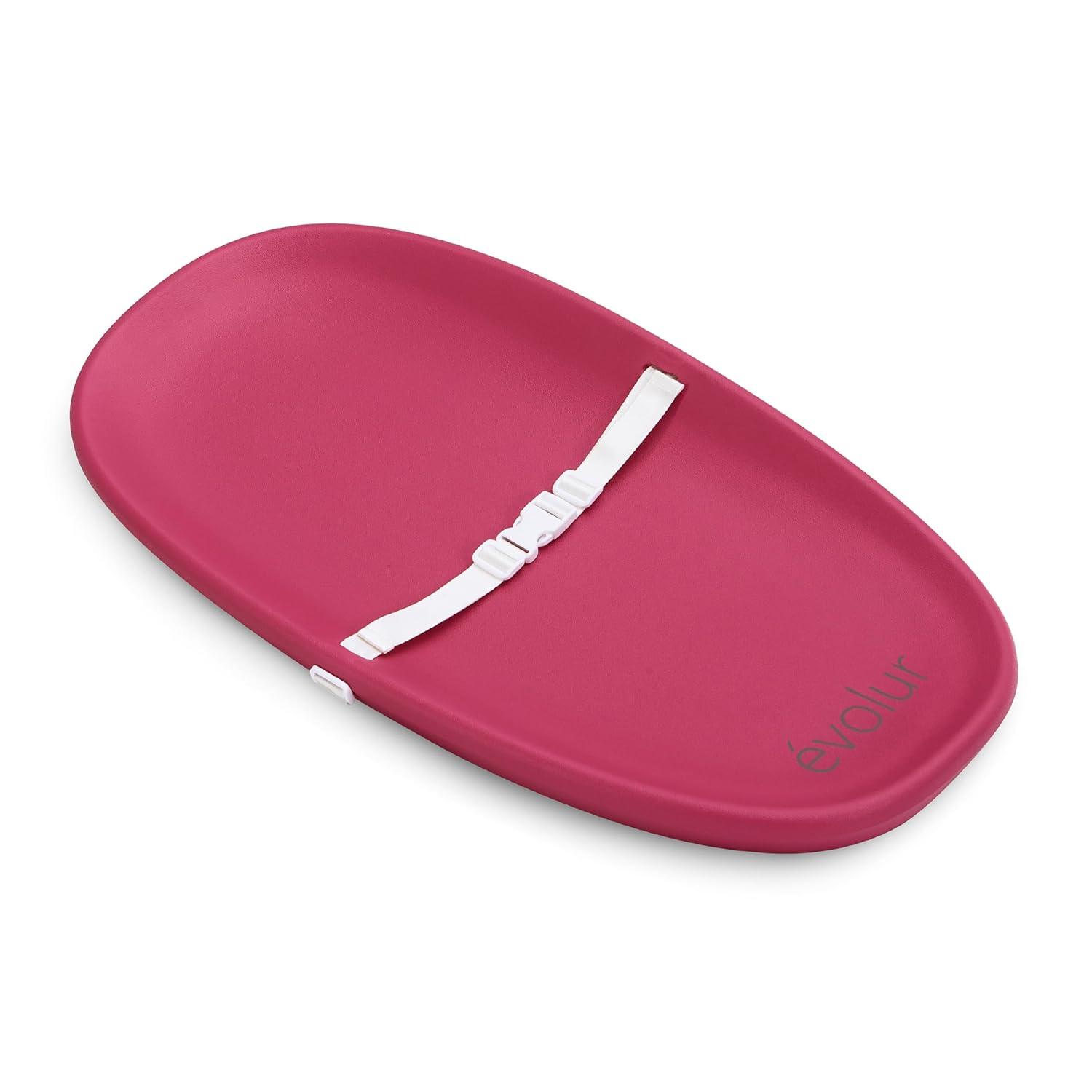 Evolur Eva Baby Changing Pad, Soft, Breathable and  Waterproof, Fuschia Pink