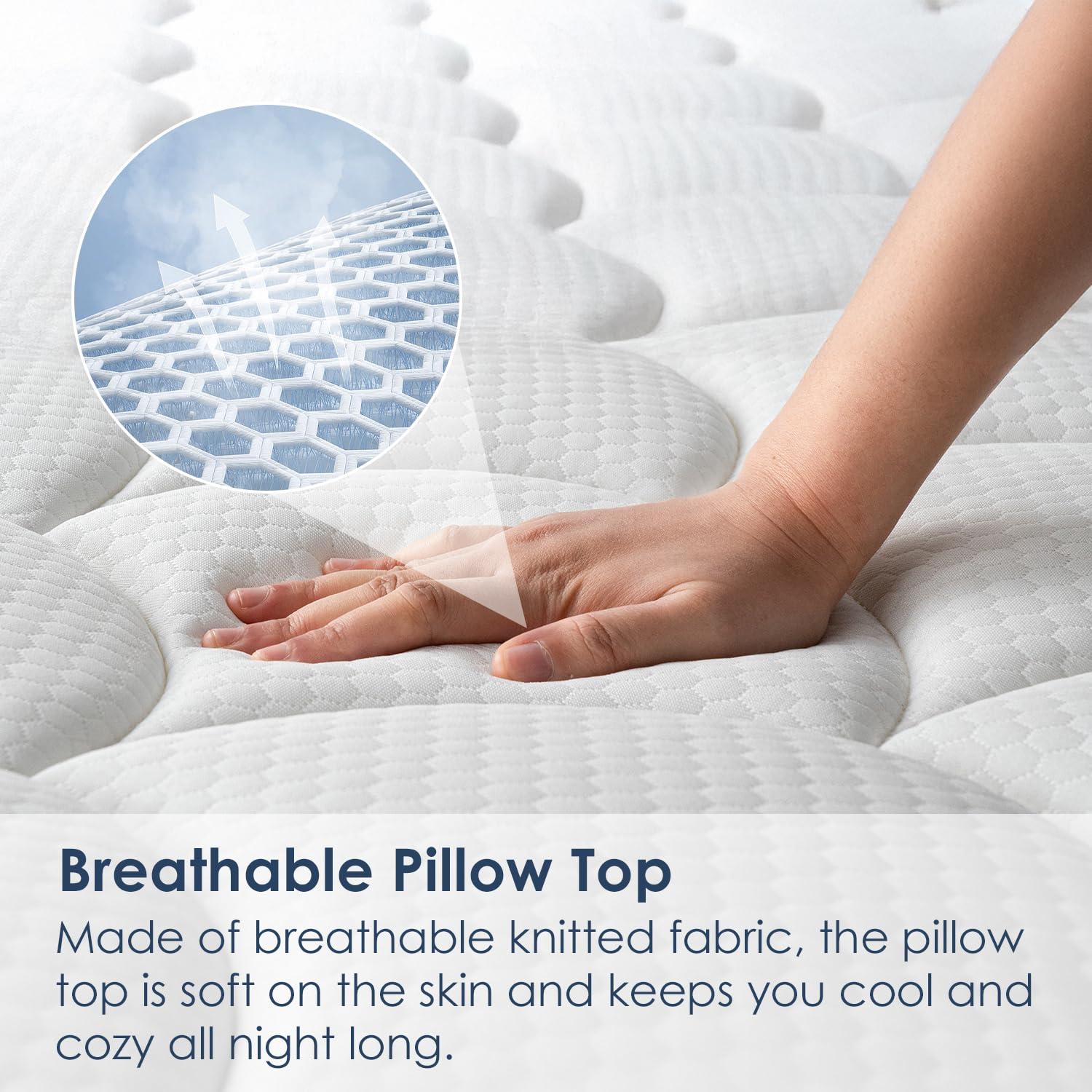 Alwyn Home 12'' Medium Gel Memory Foam Hybrid Mattress in a Box, OEKO-TEX® Certified