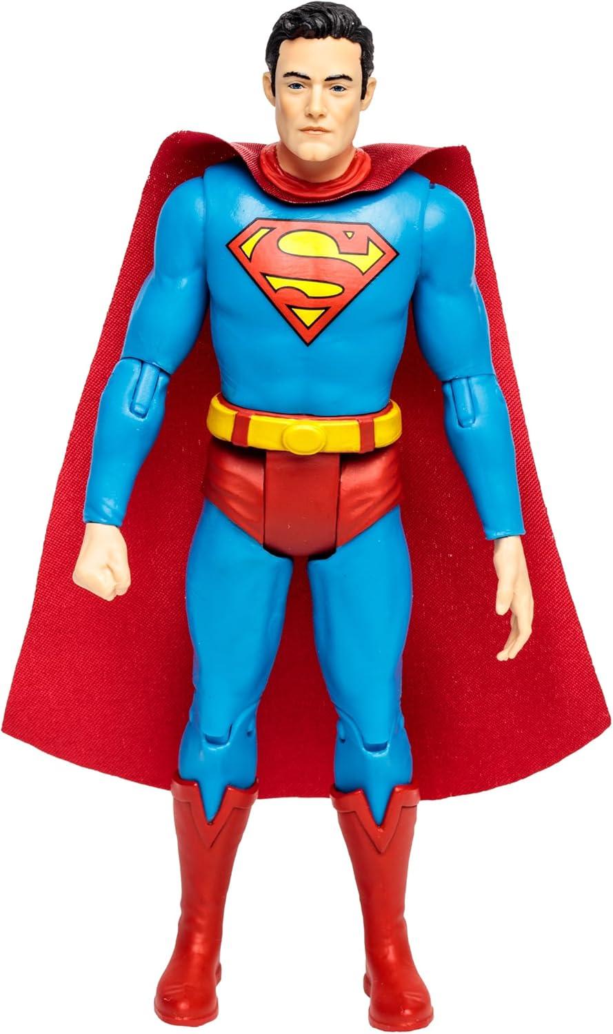 DC Retro Superman 6in Action Figure with Kryptonite Accessories