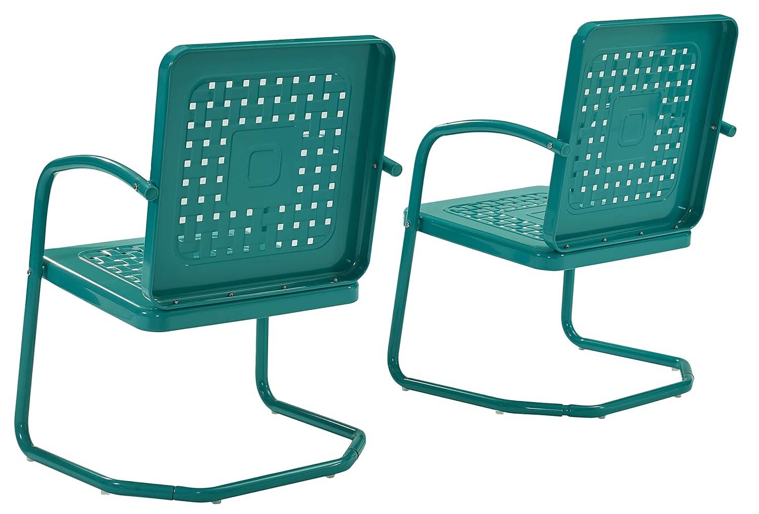 Kutcher Powder Coated Steel Outdoor Lounge Chair