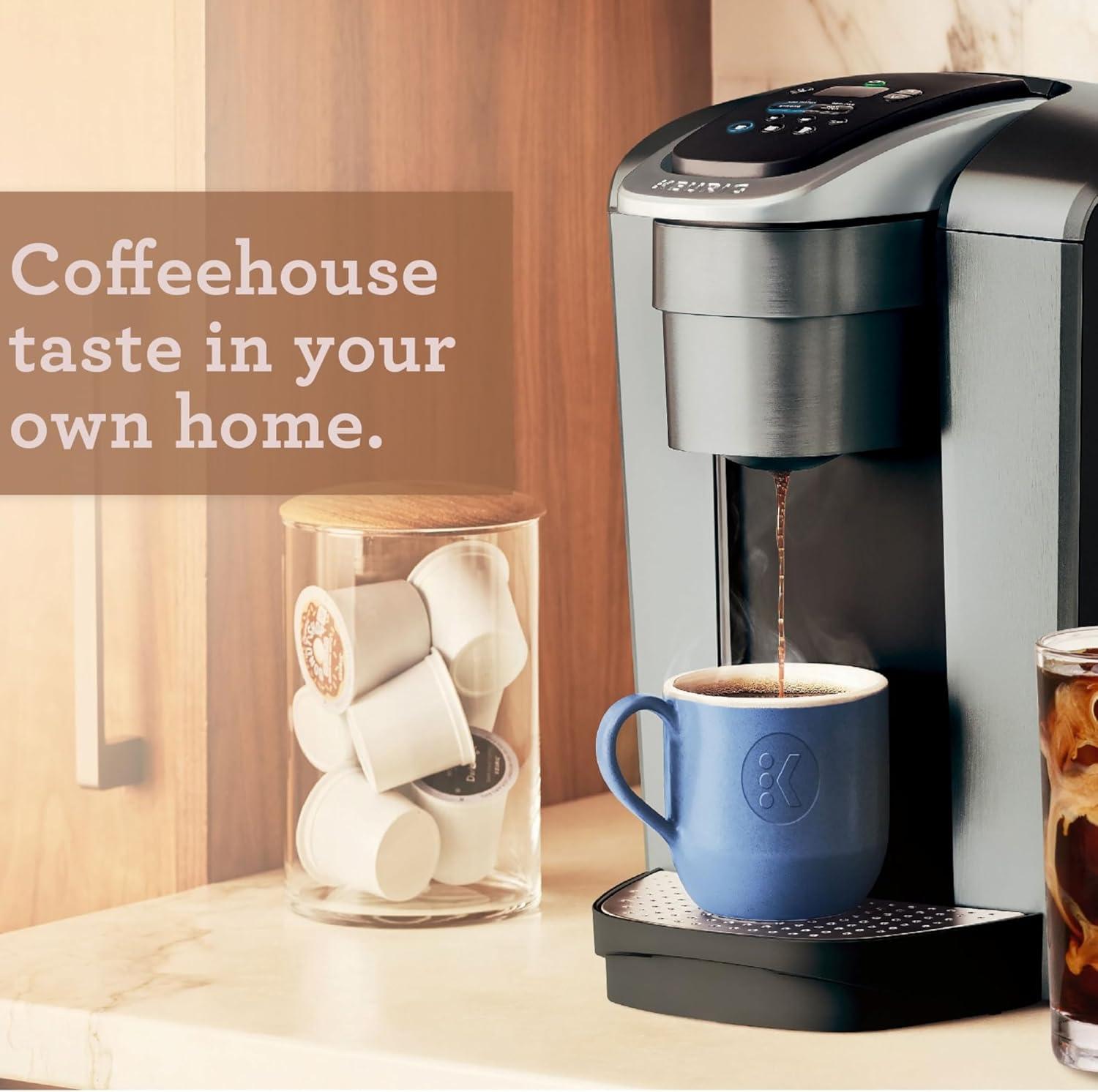 Keurig K-Elite Single-Serve K-Cup Pod Coffee Maker with Iced Coffee Setting and Strength Control