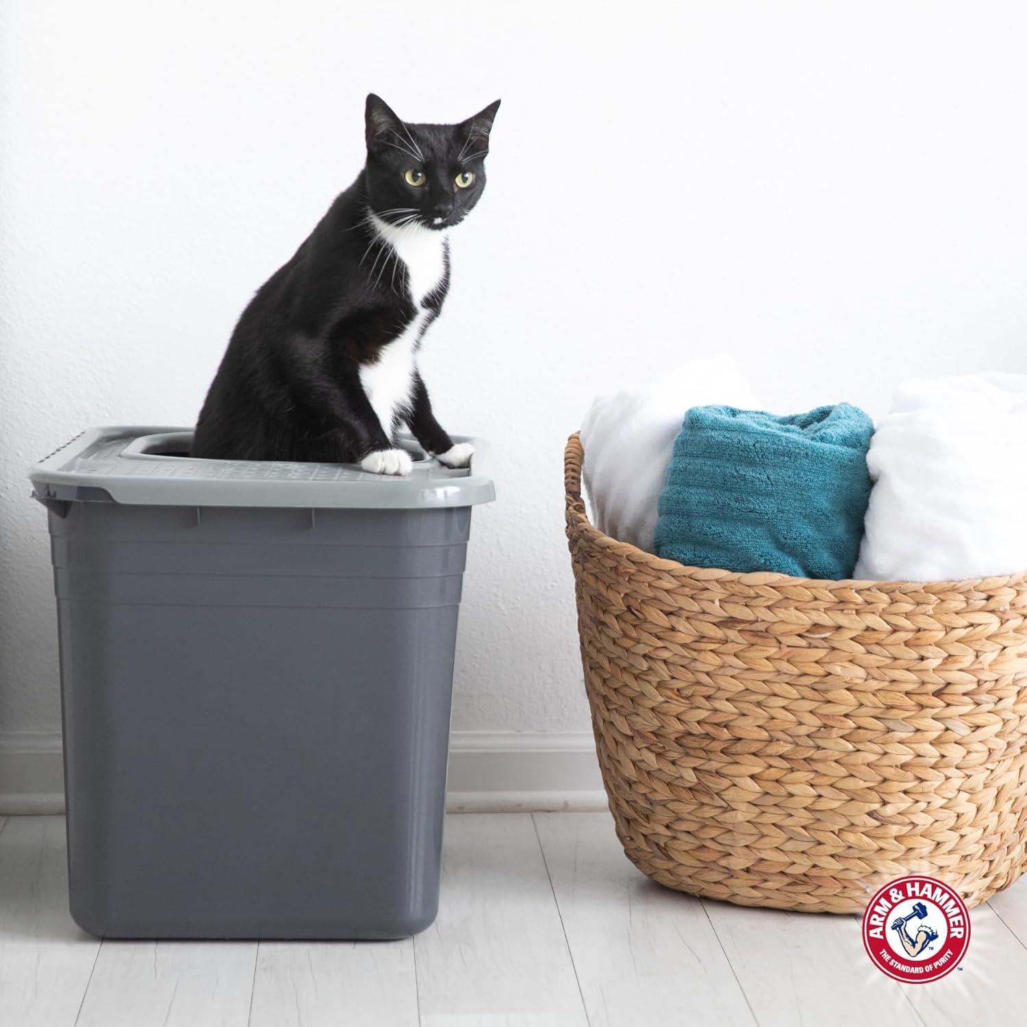 Arm & Hammer® Plastic Enclosed Litter Box
