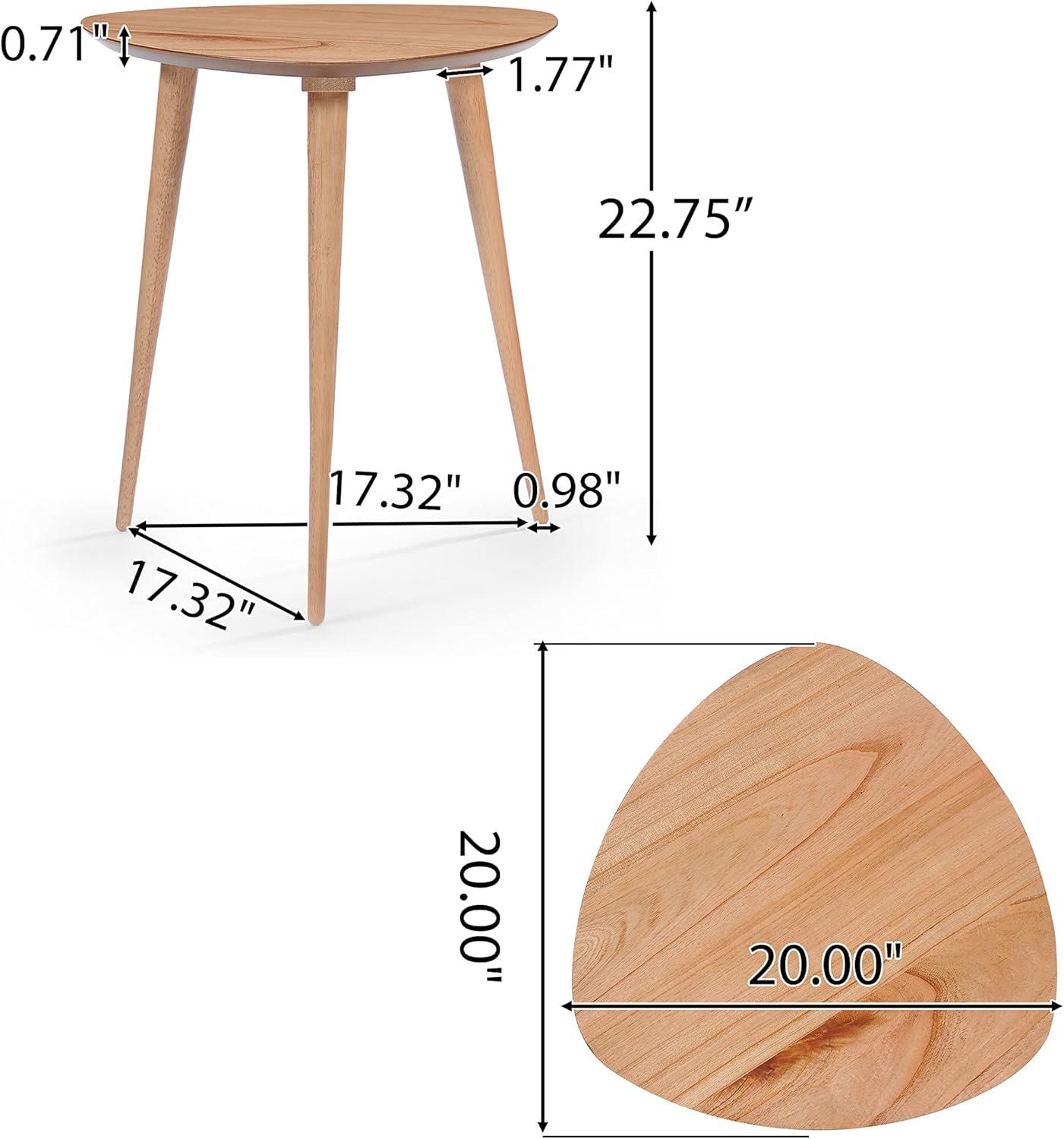 Naja End Table - Wood - Christopher Knight Home