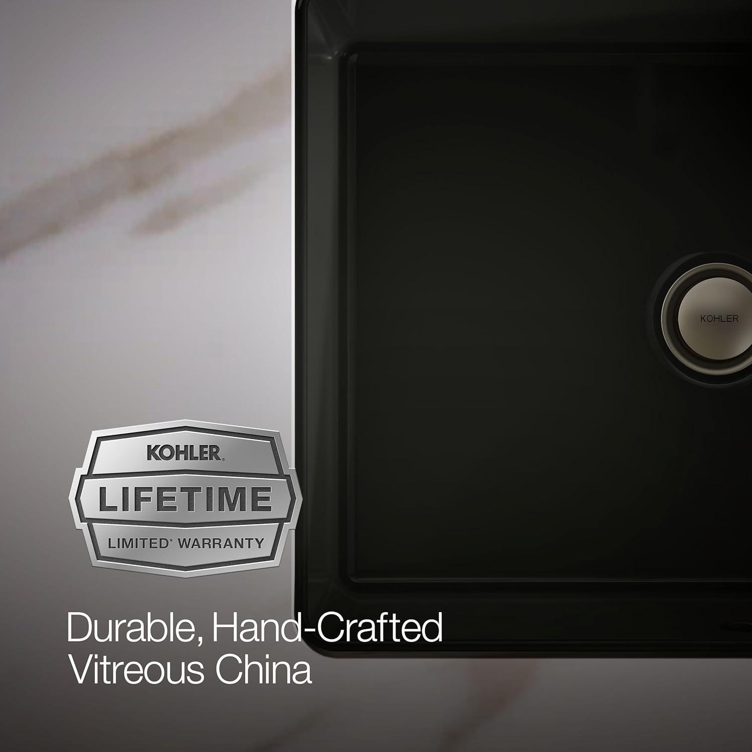 Verticyl 17" Rectangular Under-Mount Bathroom Sink with Overflow Drain