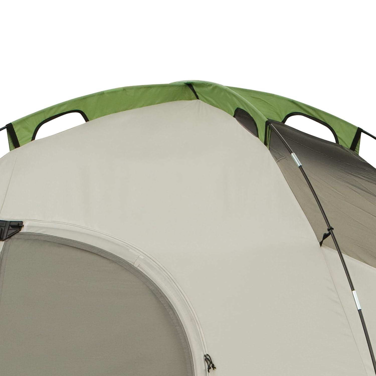Coleman Montana 8-Person Dome Tent, 1 Room, Green