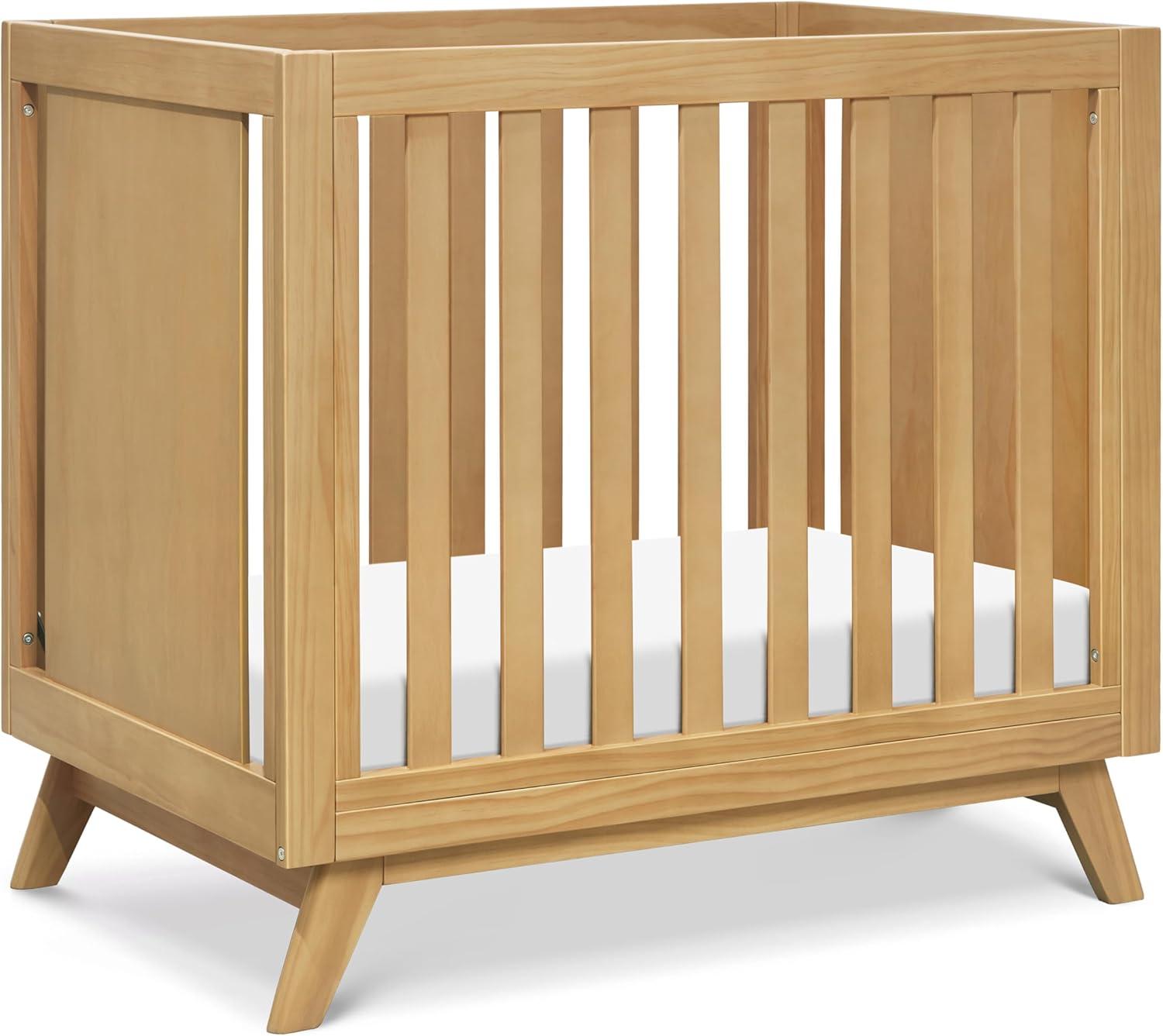 Otto 3-in-1 Convertible Mini Crib with 4" Mattress