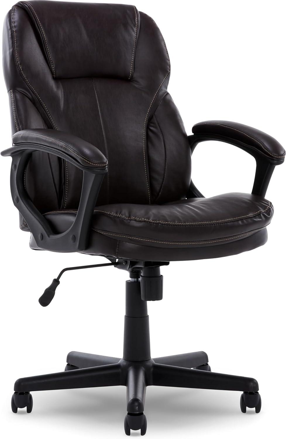Serta Serta Mitchell Ergonomic Manager's Office Chair, Roasted Chestnut Brown
