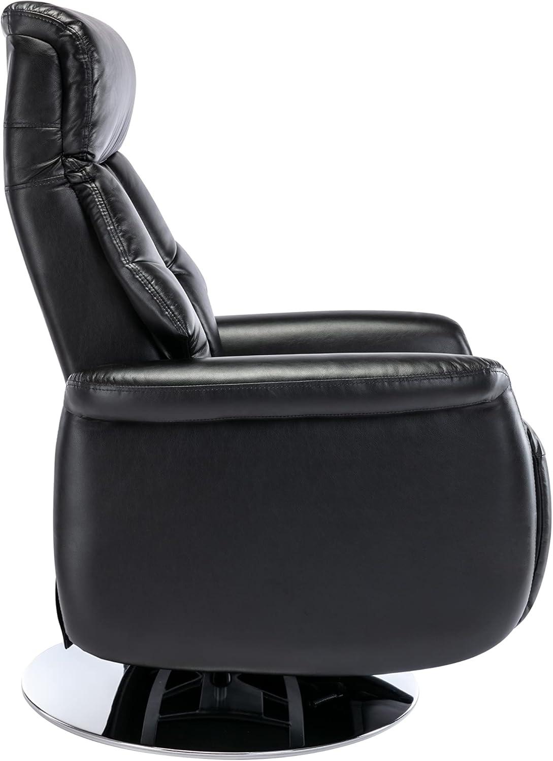 Relax-R Faux Leather Swivel Recliner