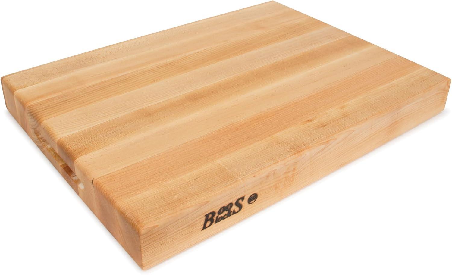 John Boos Wood Edge Grain Reversible Cutting Board