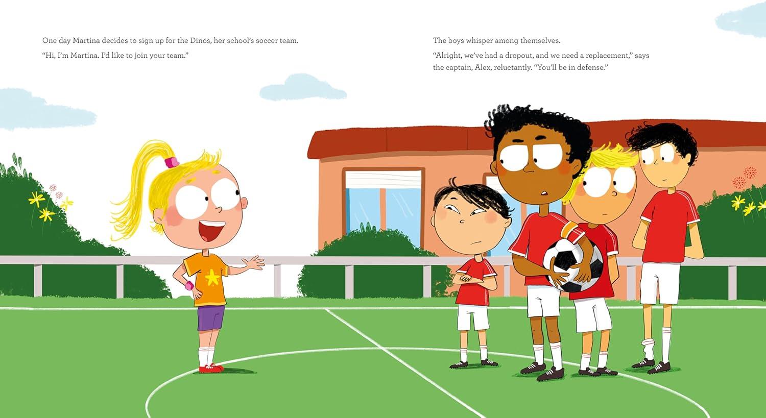 Martina the Soccer Star - (Egalitè) by  Susanna Isern (Hardcover)