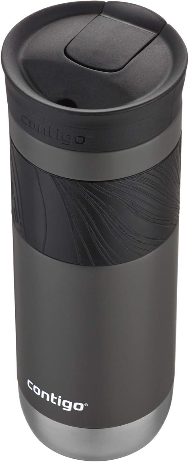 Contigo Byron 2.0 Stainless Steel Travel Mug with SNAPSEAL Lid and Grip, 20oz., 2 Pack