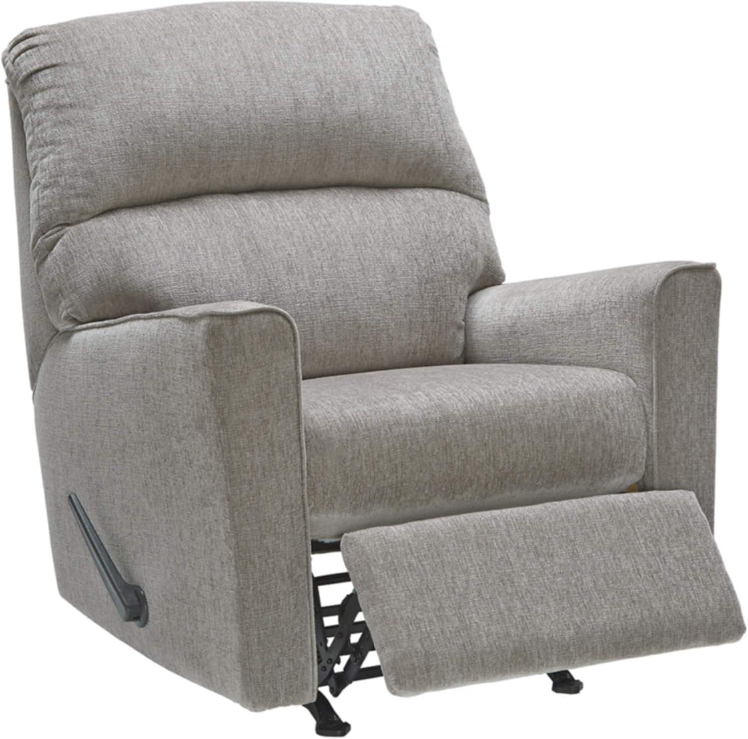 Signature Design by Ashley Altari Rocker Recliner in Alloy