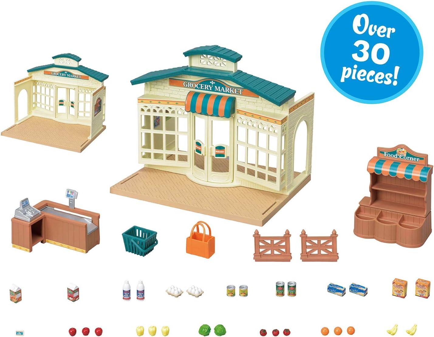 Calico Critters Grocery Market, Dollhouse Playset