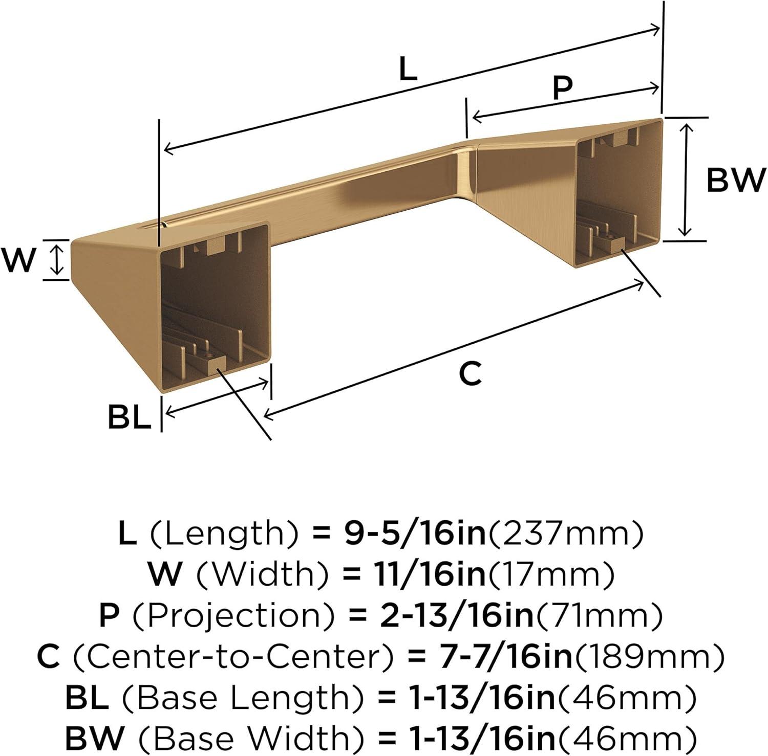 Champagne Bronze Pivoting Double Post Toilet Paper Holder