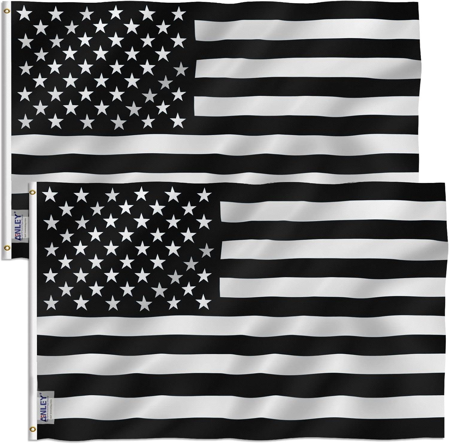 Thin American 2-Sided Polyester House Flag