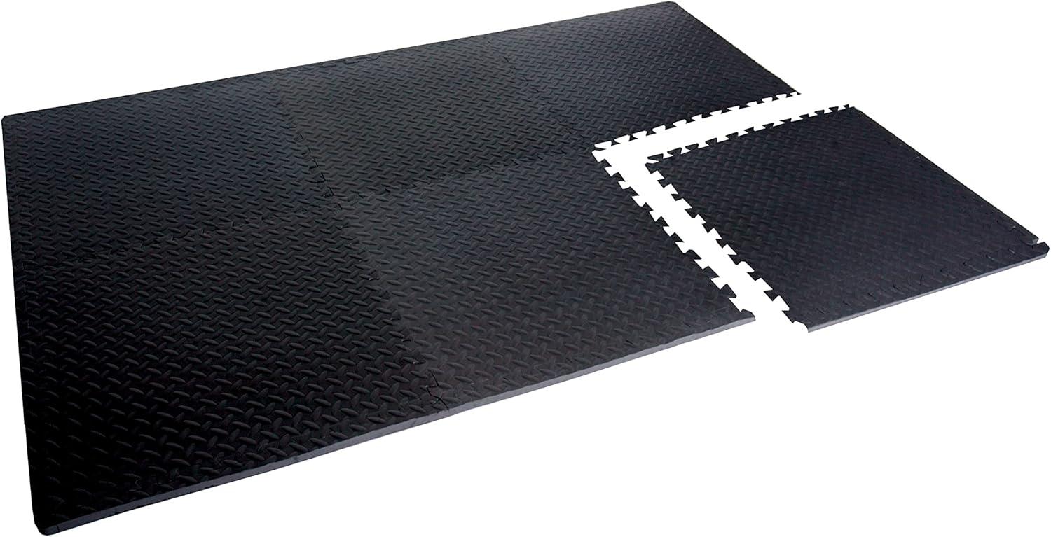 CAP Pack of Puzzle Gym Floor Mat - Diamond Pattern