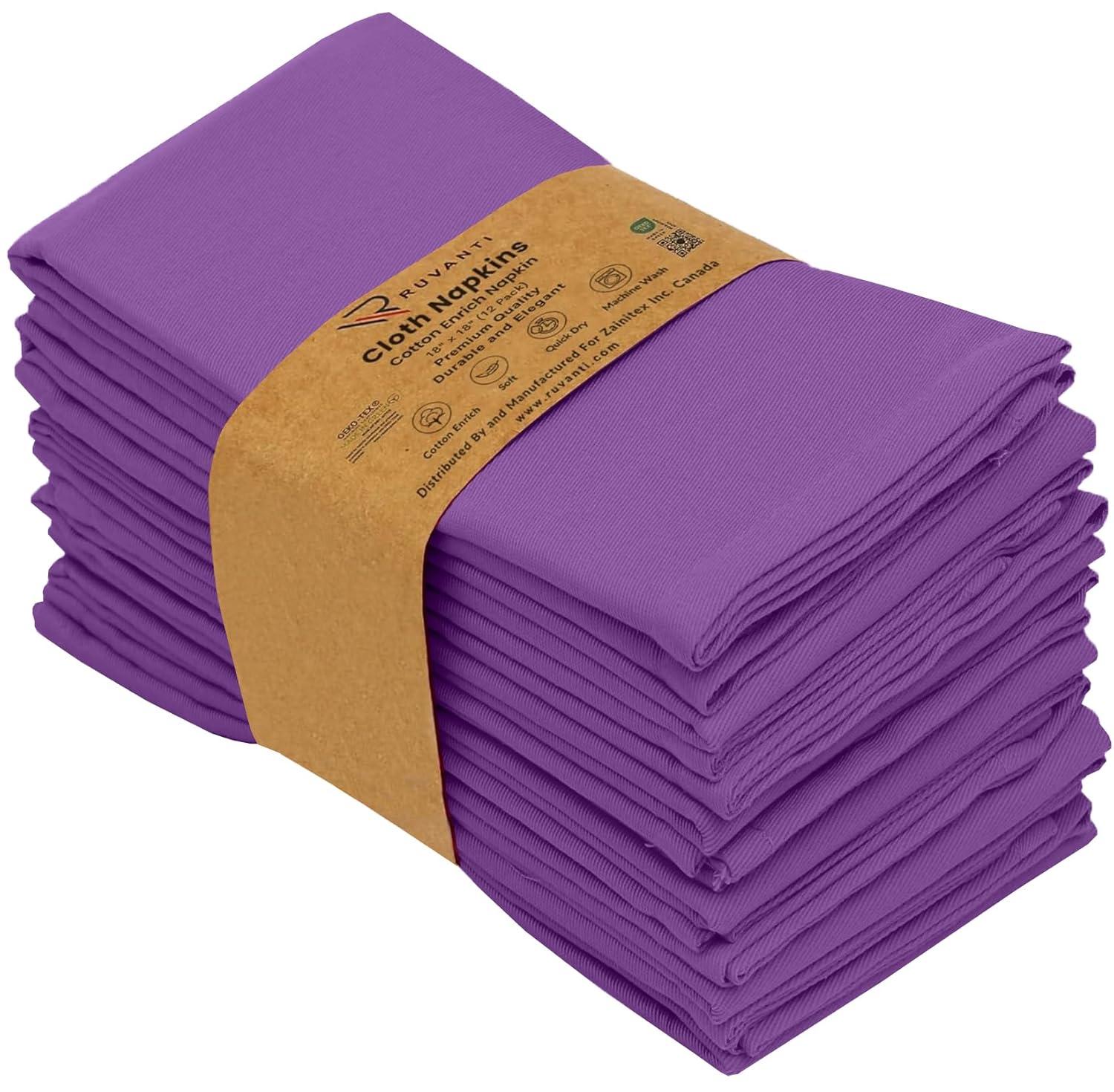 Ruvanti Poly Cotton Enrich Twill Cloth Napkins & Reviews | Wayfair