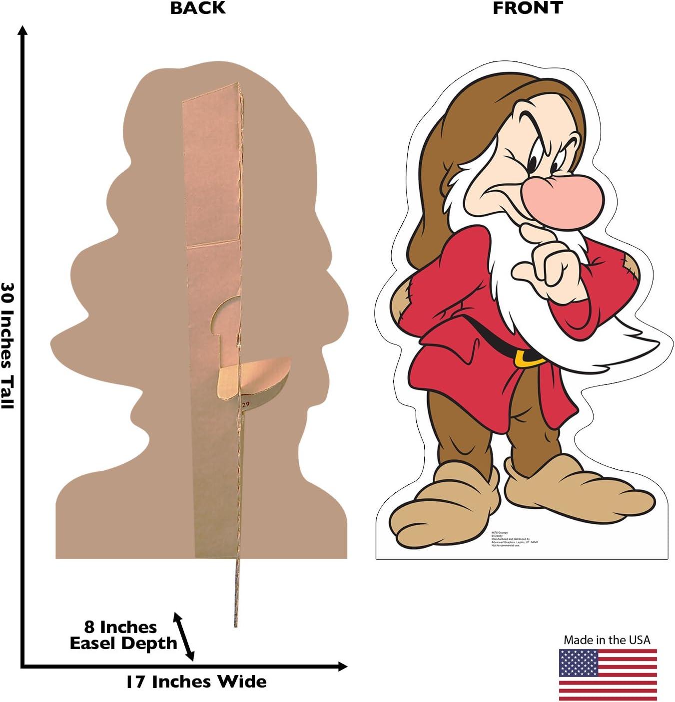 Grumpy Life-Size Cardboard Stand-Up from Snow White