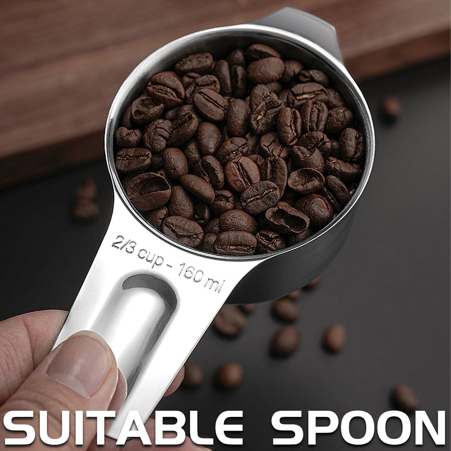 Stainless Steel Metric Measuring Cup and Spoon Set