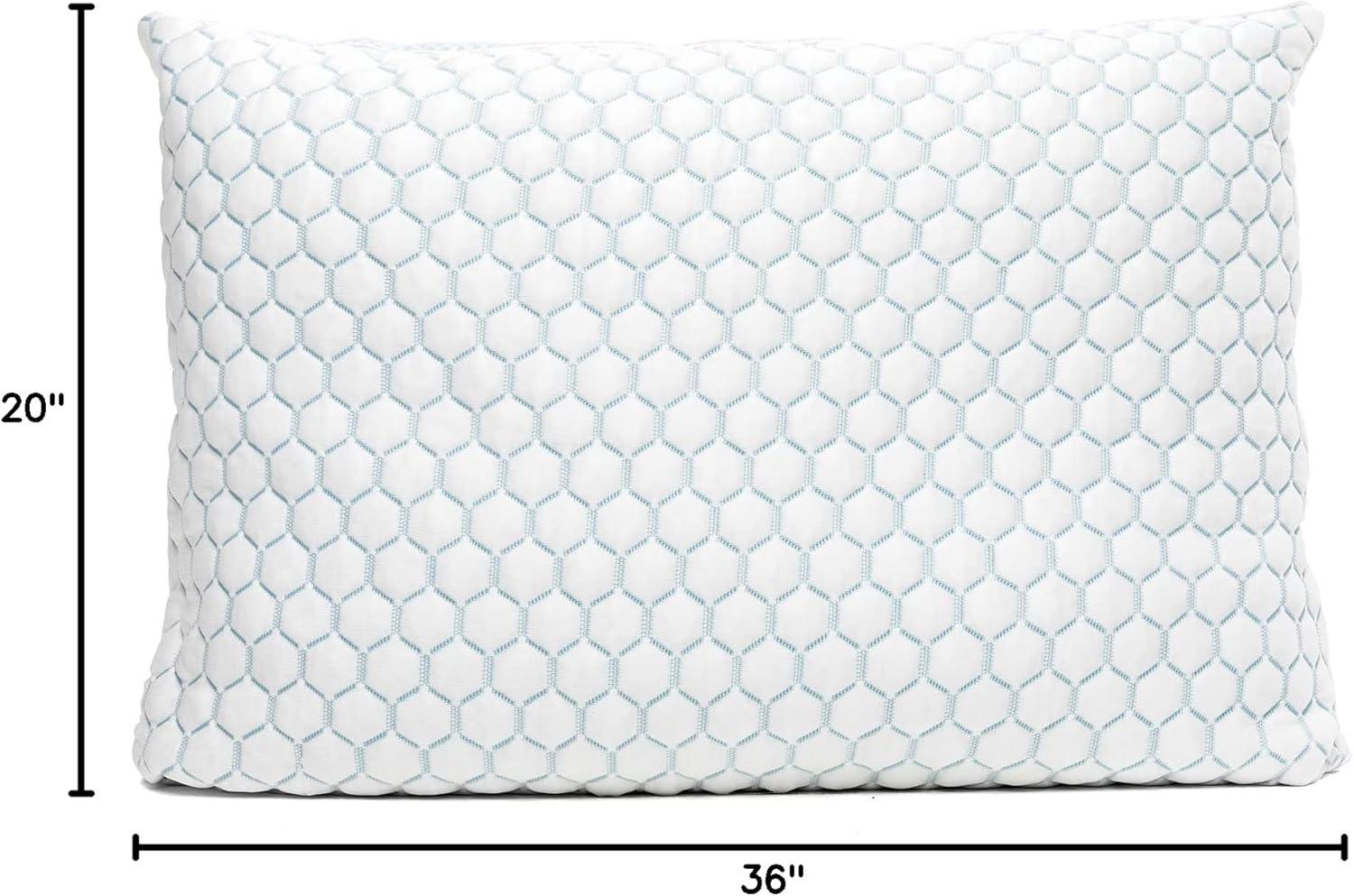 MOLECULE Infinity PRO Cooling Gel Memory Foam Adjustable Pillow, King