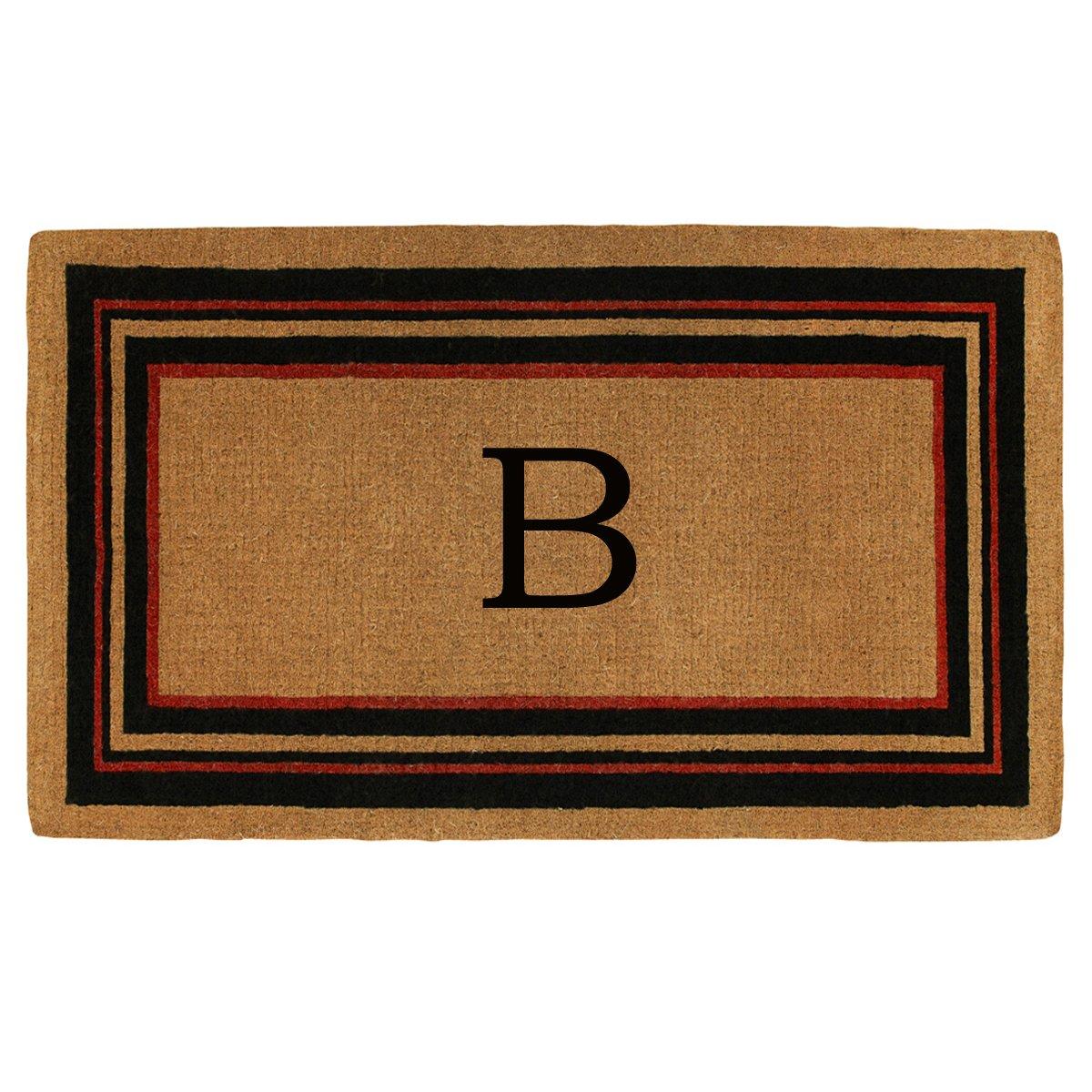 Calloway Mills Calloway Mills Esquire Monogram Outdoor Doormat, Extra-thick 2' x 3' (Letter B)
