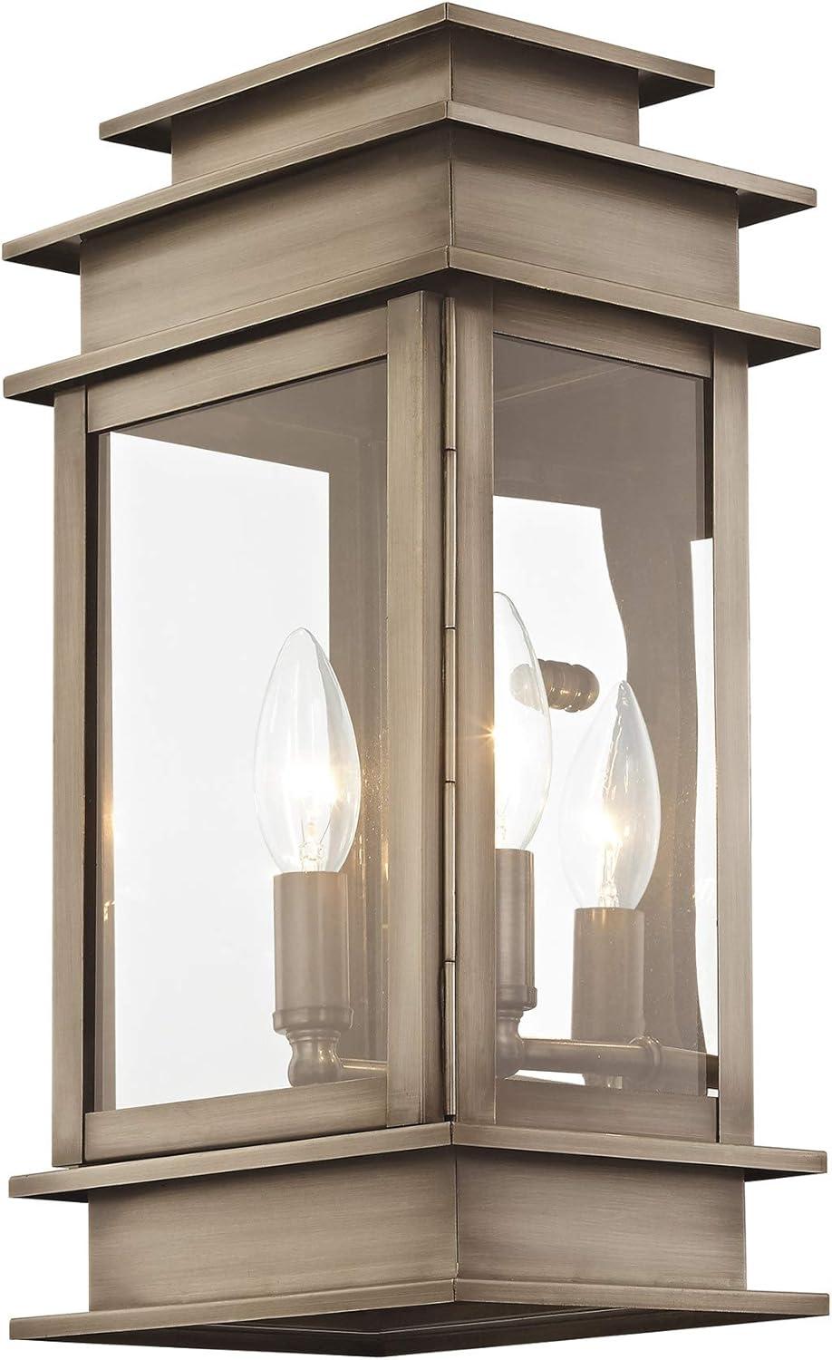 Livex Lighting Princeton 2 - Light Wall Light in  Antique Brass