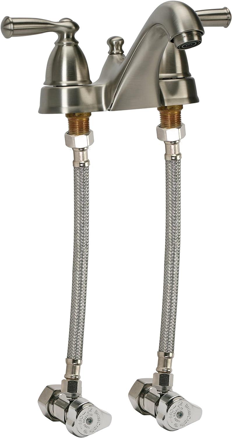 Fluidmaster B1F20 Braided Stainless Steel Faucet Connector 20"