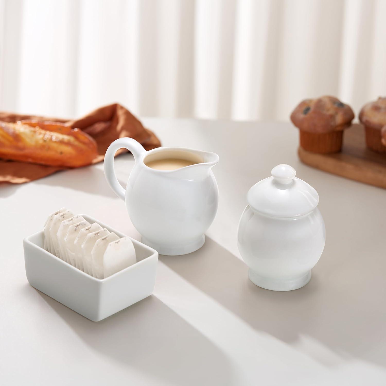 Kook 3 Pc Sugar & Creamer Set