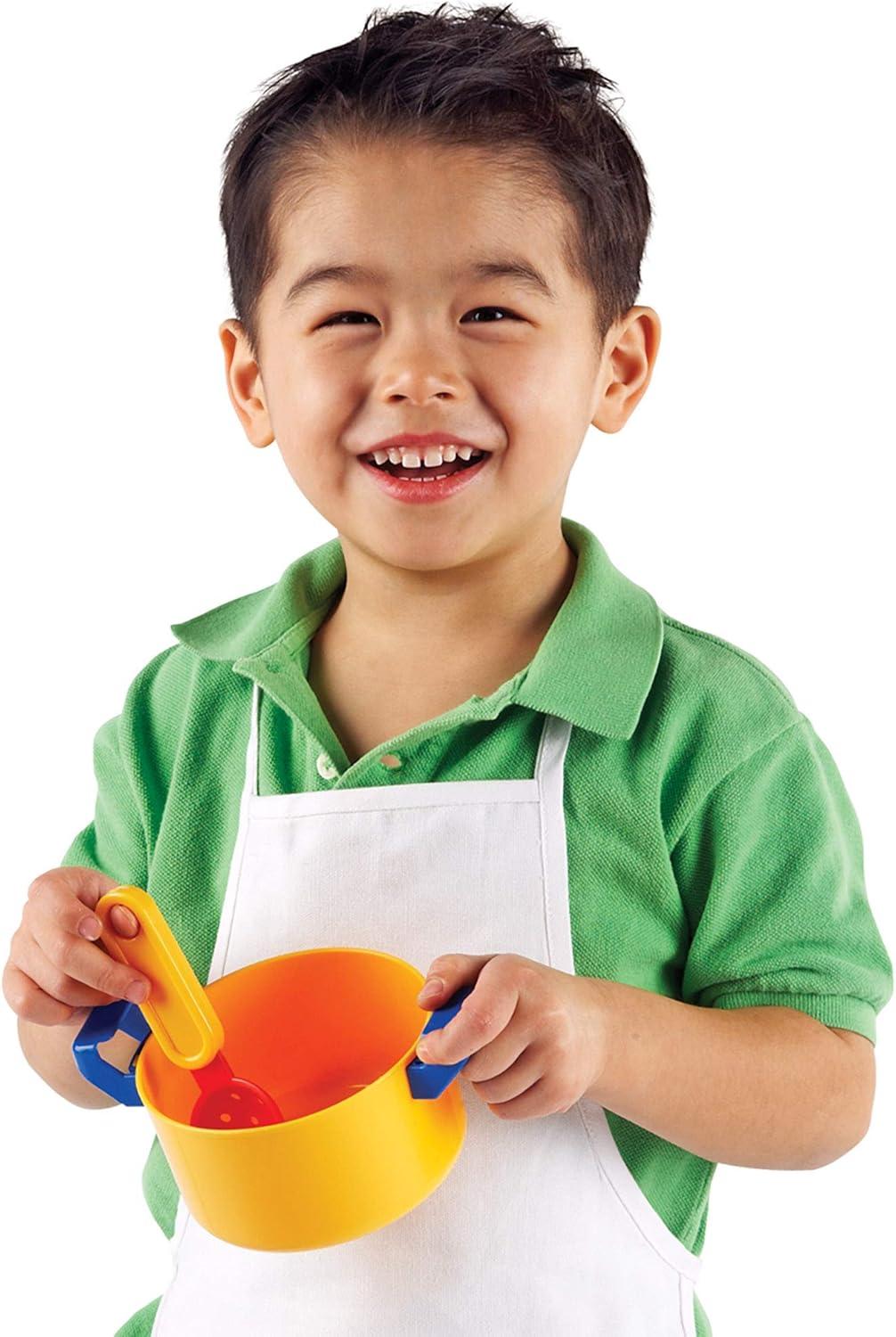 Learning Resources Pretend & Play Cooking Set,  10 Pieces, Ages 3+