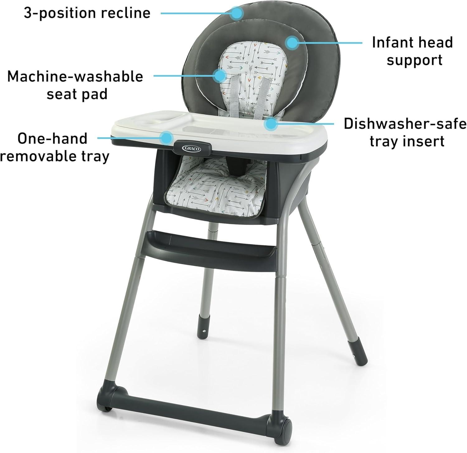 Graco Table2Table LX 6-in-1 High Chair - Arrows