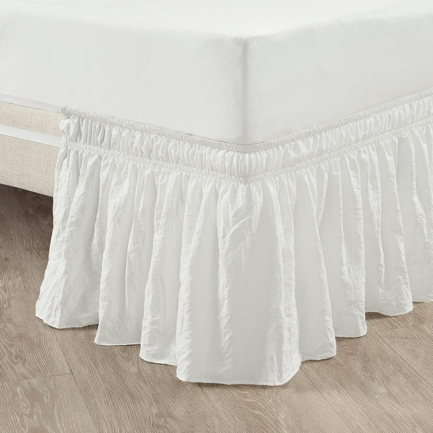 Ruffled Wrap Around Bed Skirt