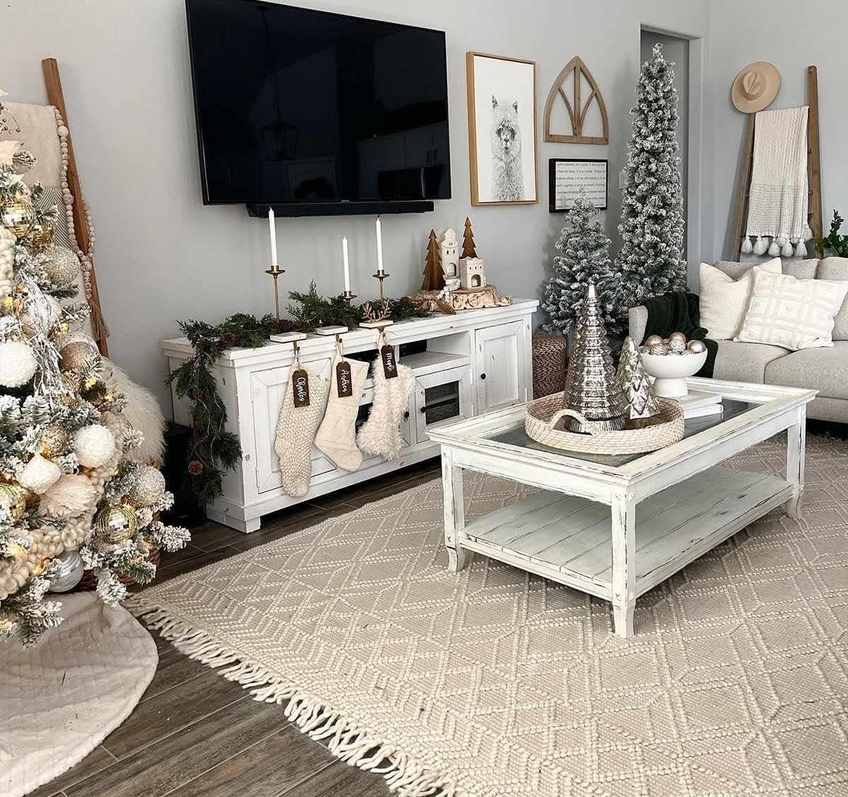 Hauteloom Rectangle Area Rug   Ivory