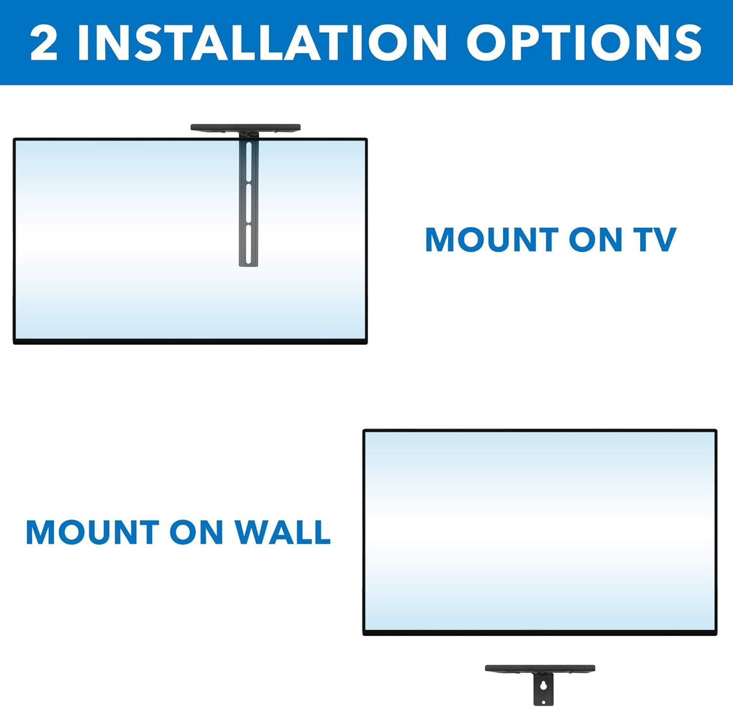 Mount-it Mount-It Floating Shelf for Wall Mounted TV & Streaming Devices | Dual Installation for Wall or TV