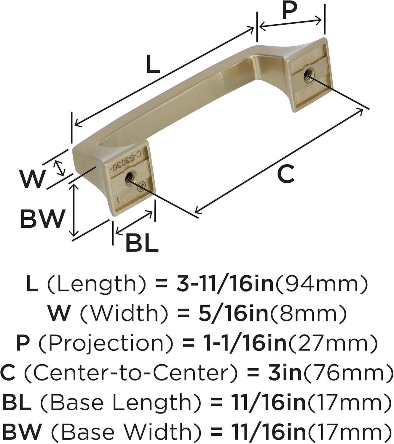 Amerock Mulholland Cabinet or Drawer Pull