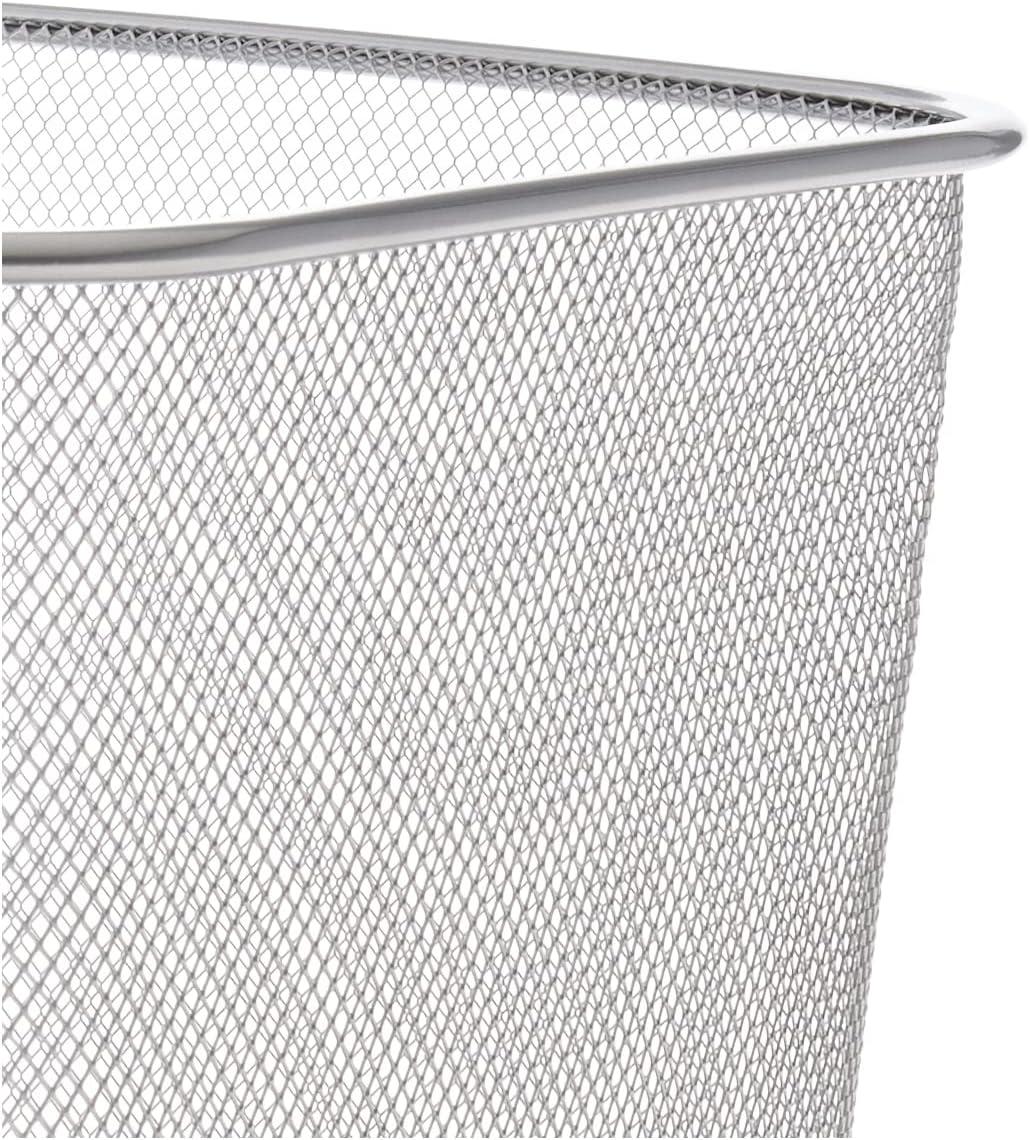 Steel Open Waste Basket - 5 Gallons