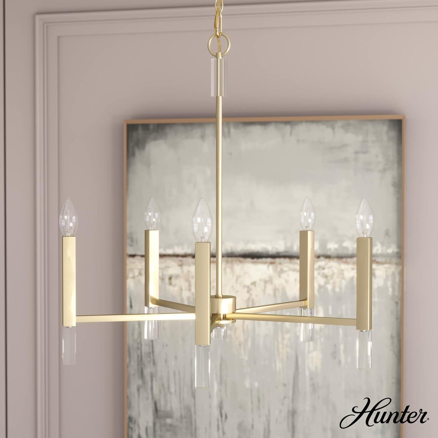 Hunter Sunjai 5 Light Chandelier Light Fixture