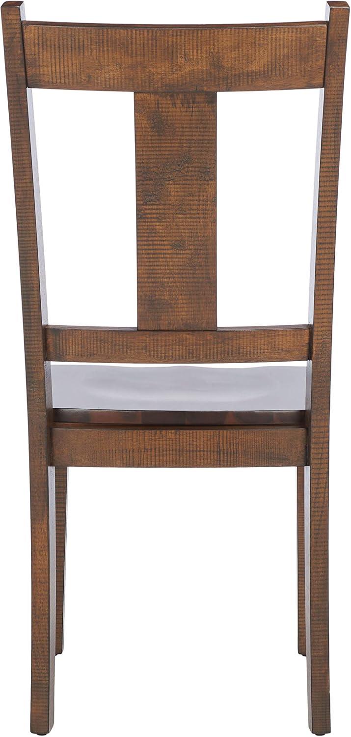 Sergio Dining Chair (Set of 2) - Rustic Caf� - Safavieh