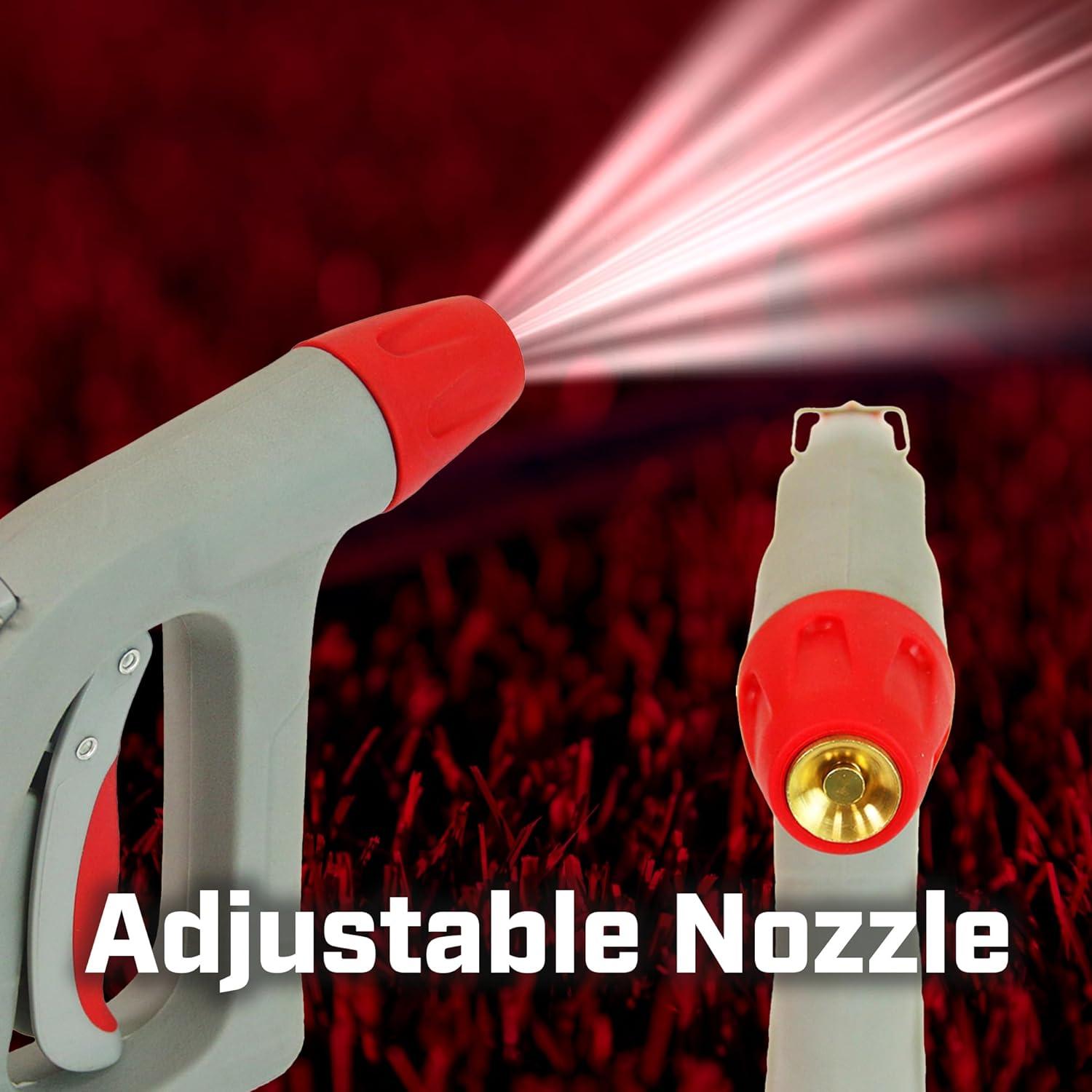 Industrial Red and Gray High Pressure Spray Nozzle