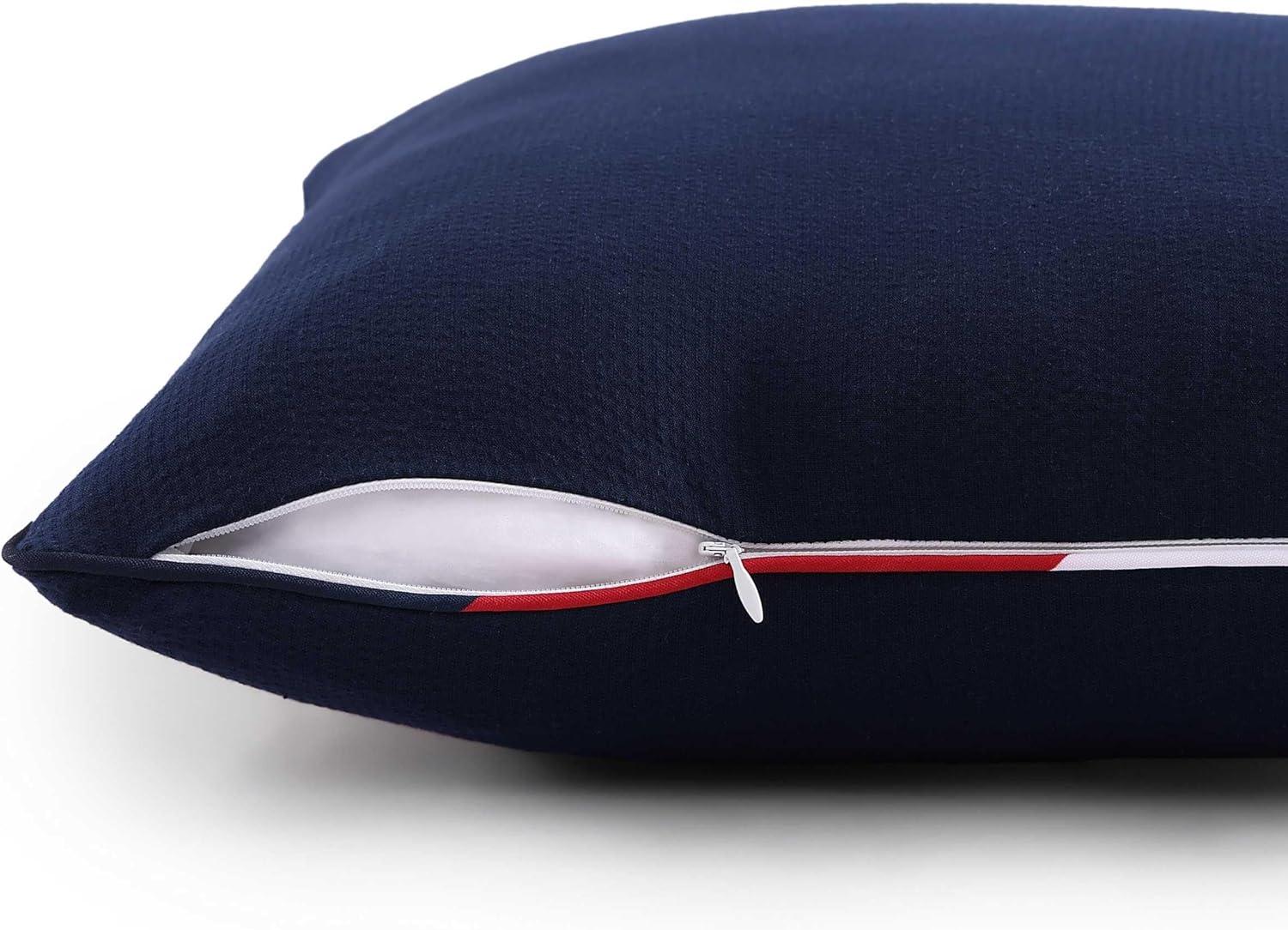 Tommy Hilfiger Flag Navy Throw Pillow | Wayfair