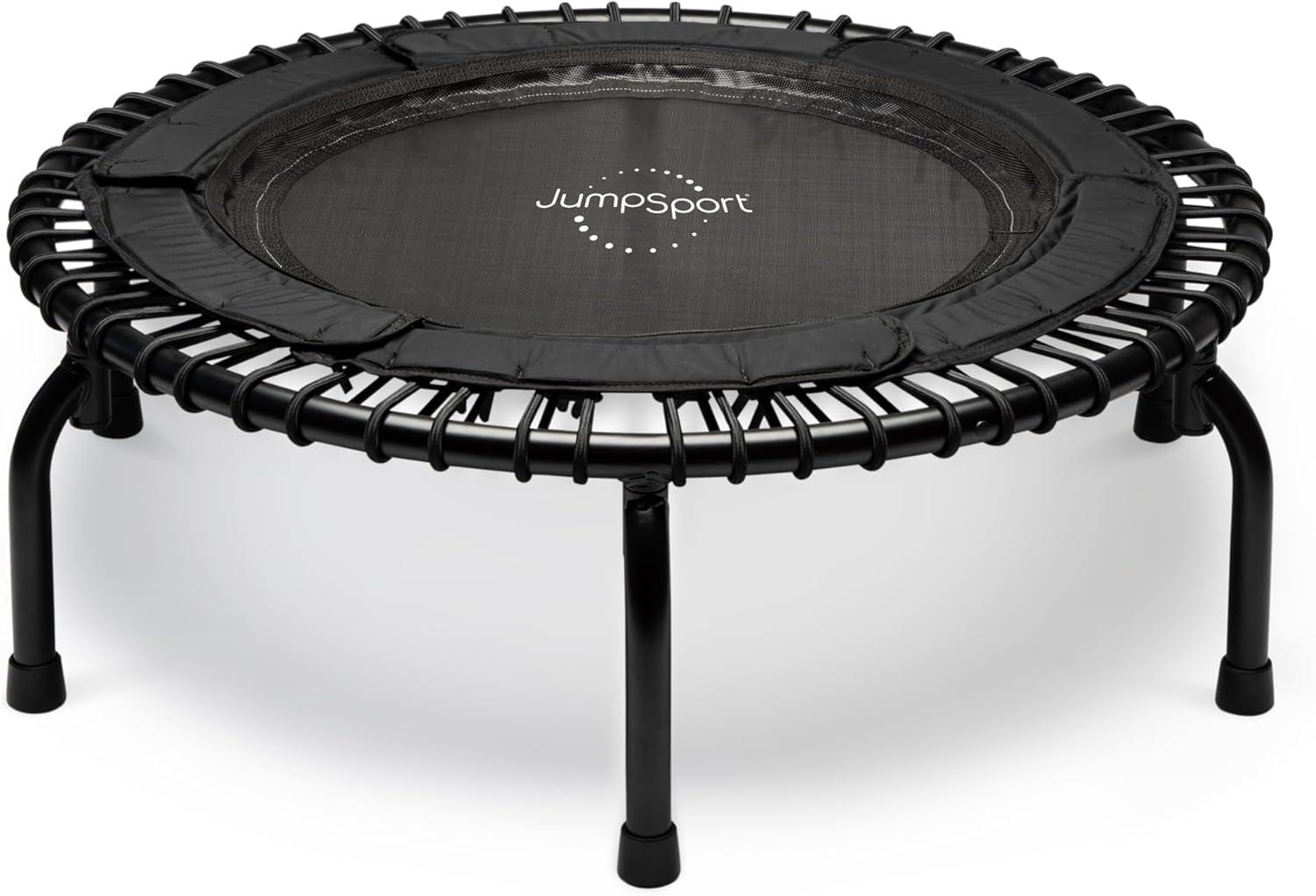 JumpSport 250 Workout Rebounder for Adults, 39" Mini Fitness Trampoline